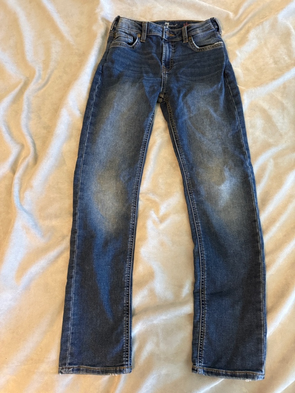 7 For All Mankind Kids Jeans Blue Wash